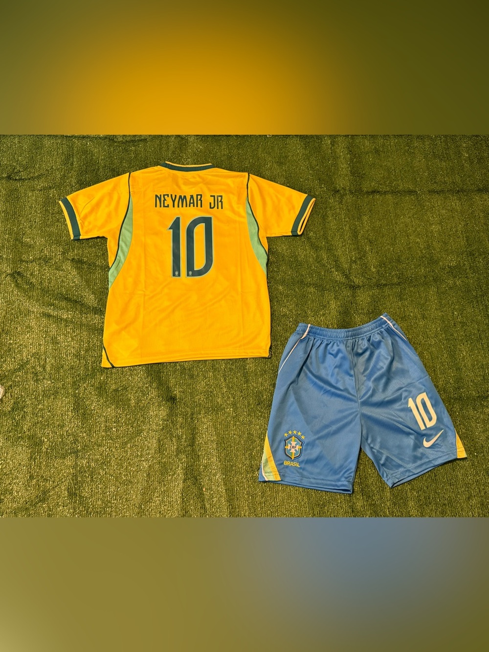 Neymar Jr #10 Brazil Home Kids Jersey 26/27 - Picture 2 of 3